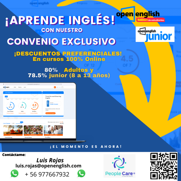 Open English Junior  Impulsa el futuro de tu hijo